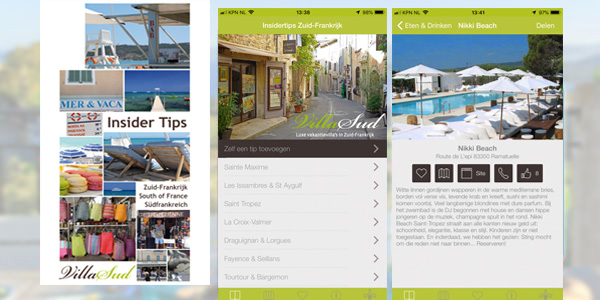 Mobile Southern France app now also available for Android users.