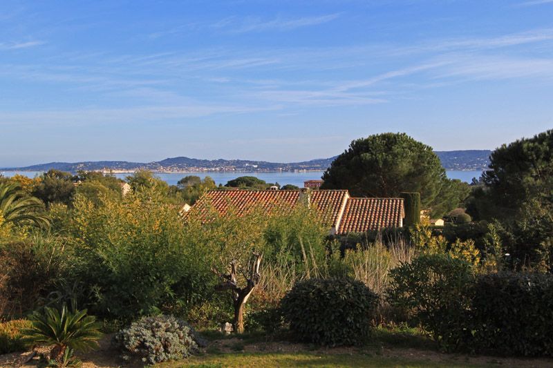 Panoramic view of the Gulf of Saint Tropez