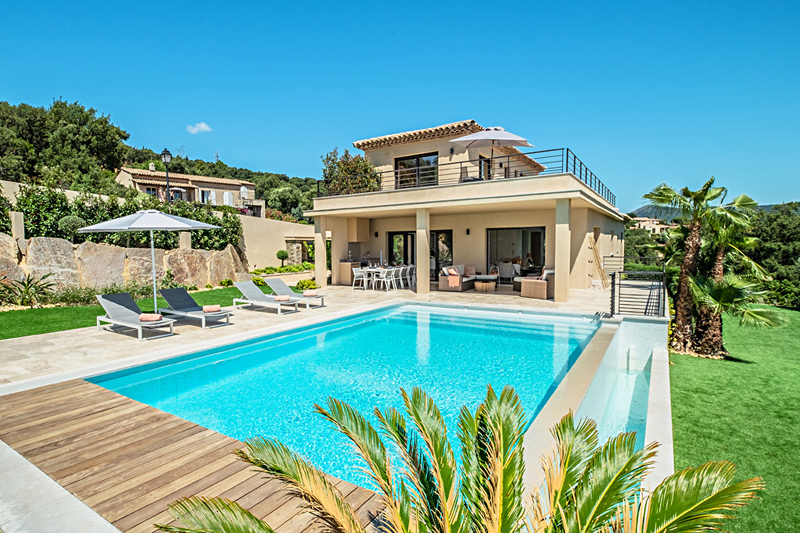 Villa Bessillion, situated in Sainte Maxime