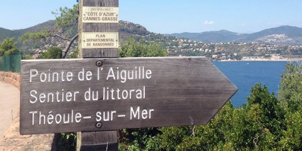 The beautiful and especially quiet beaches of Théoule-sur-Mer