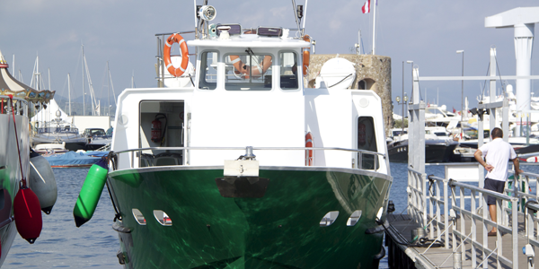 bateau vert saint tropez