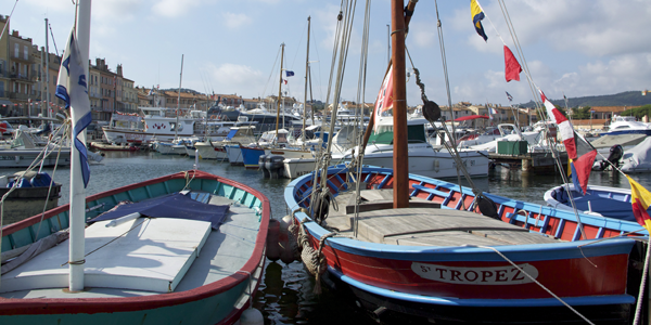 By bateaux verts to Saint Tropez