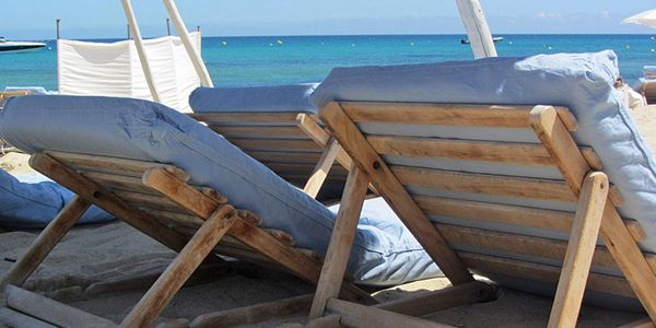See and be seen at Plage Pampelonne, the beach of the rich and famous at Saint Tropez!
